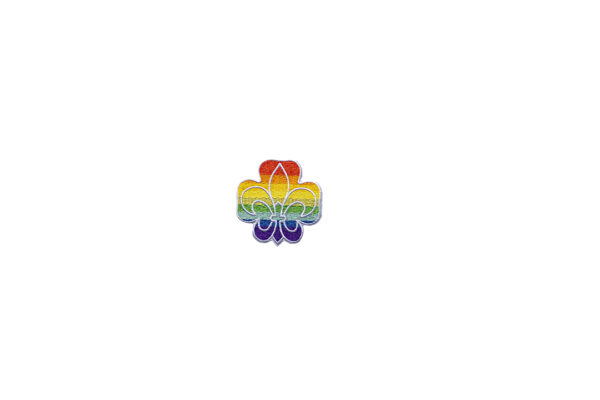 Aufnäher Regenbogen Lilie